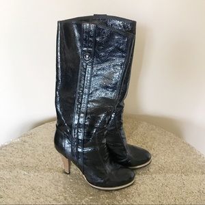 MNG (MANGO) tall leather boots
